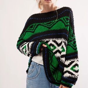 Free People Wrenly Tunic Sweater XS